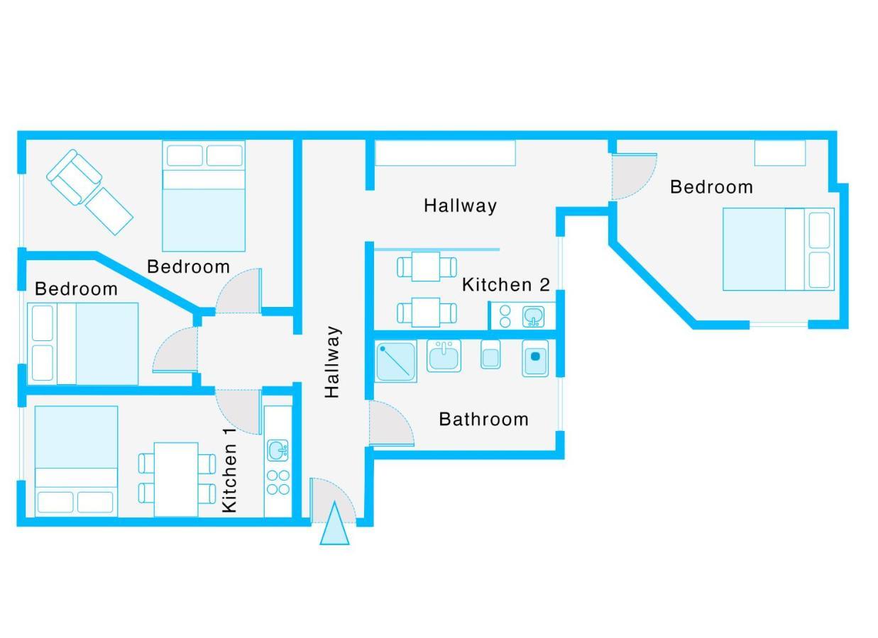 Budget Apartment Am Fernsehturm Берлин Экстерьер фото